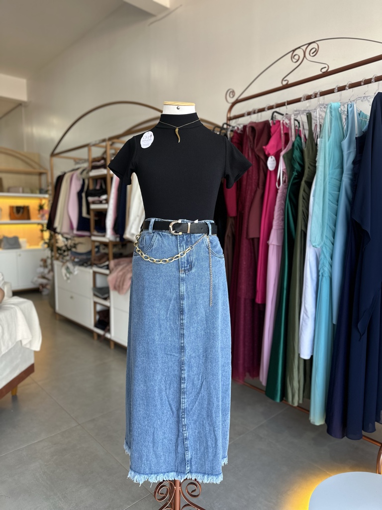 SAIA JEANS MIDI/LONGA