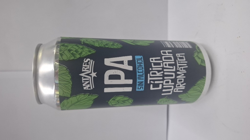 Antares IPA sin alcohol lata