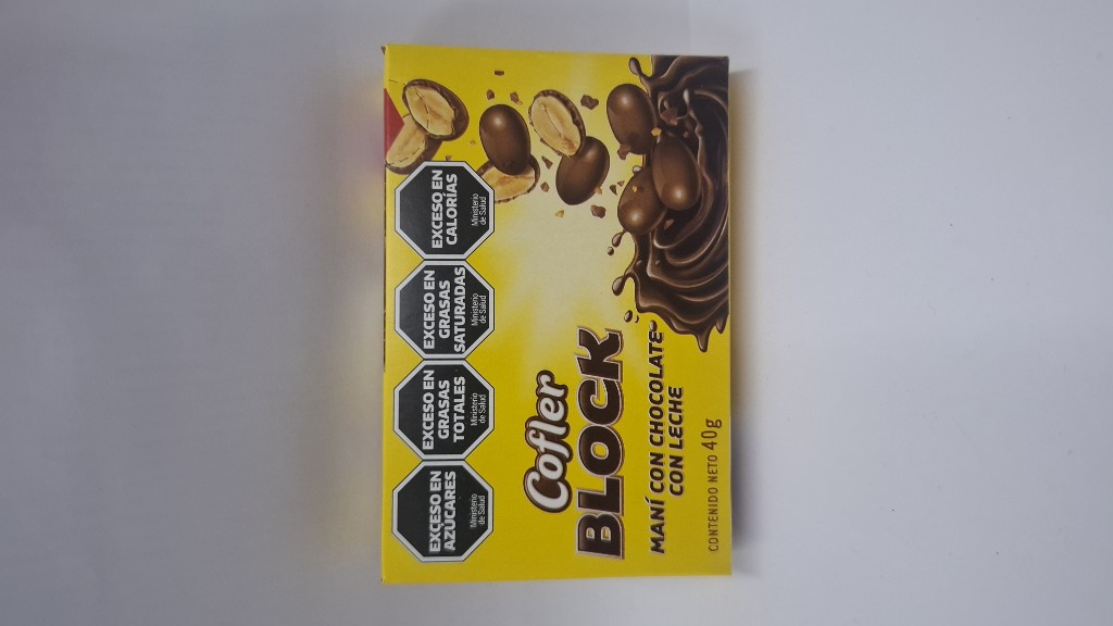 Cofler Block maní con chocolate