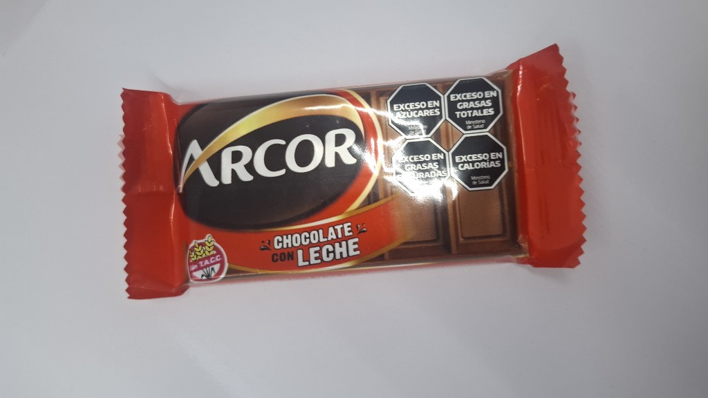 Arcor chocolate con leche