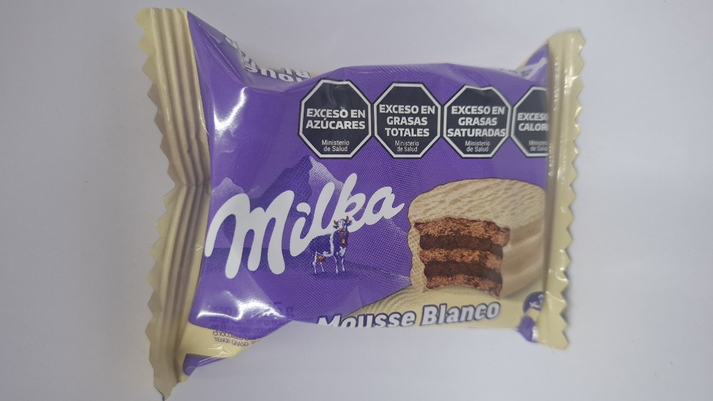 Milka mousse blanco