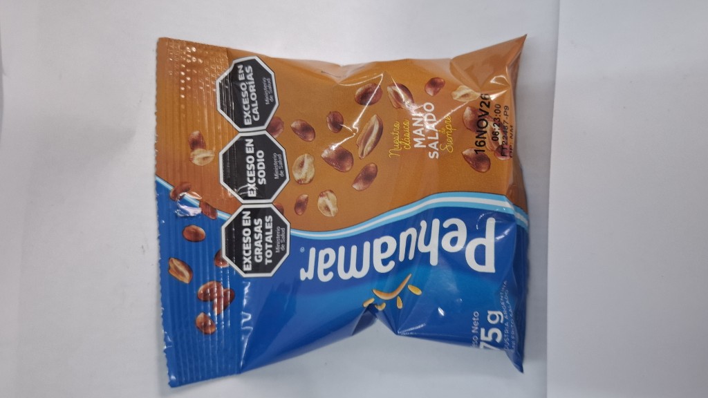 Pehuamar c/piel maní salado 75g