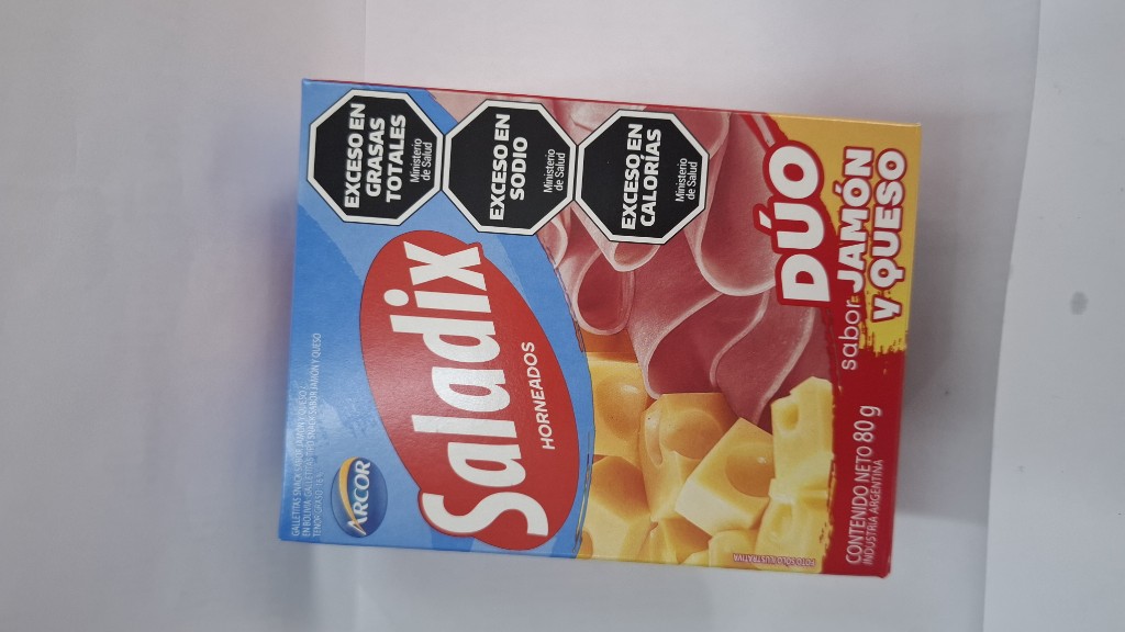 Arcor Saladix Duo jamon y queso 100g