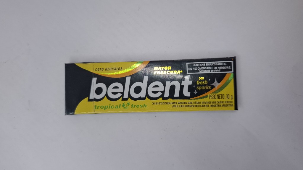 Beldent Tropical Fresh chicle