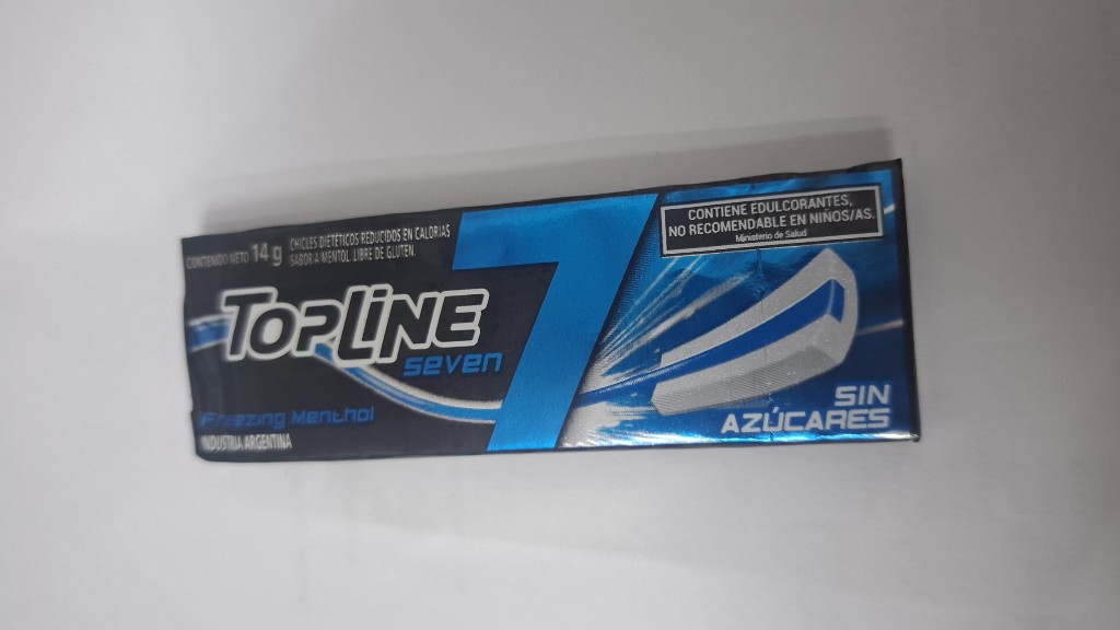 Topline Seven azul chicles