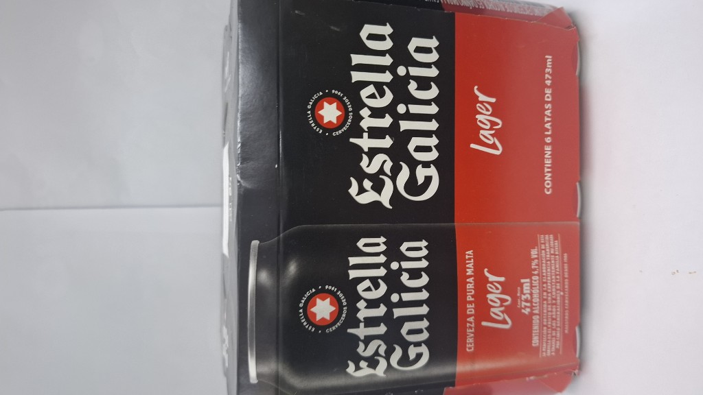 Estrella Galicia Lager 473ml x6