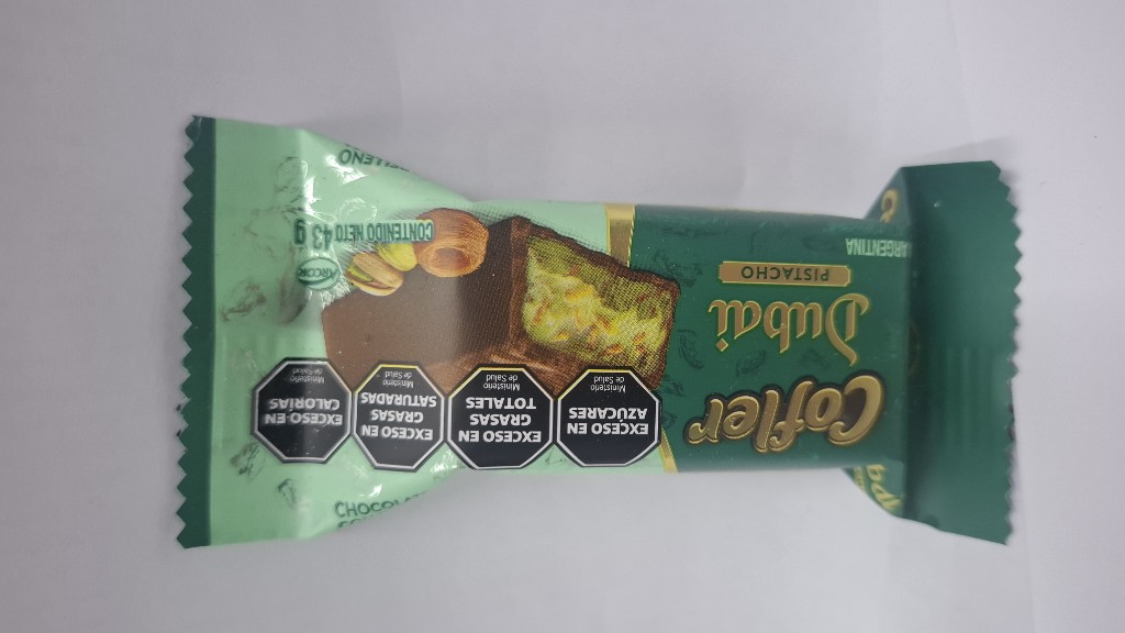 Cofler Dubai pistacho