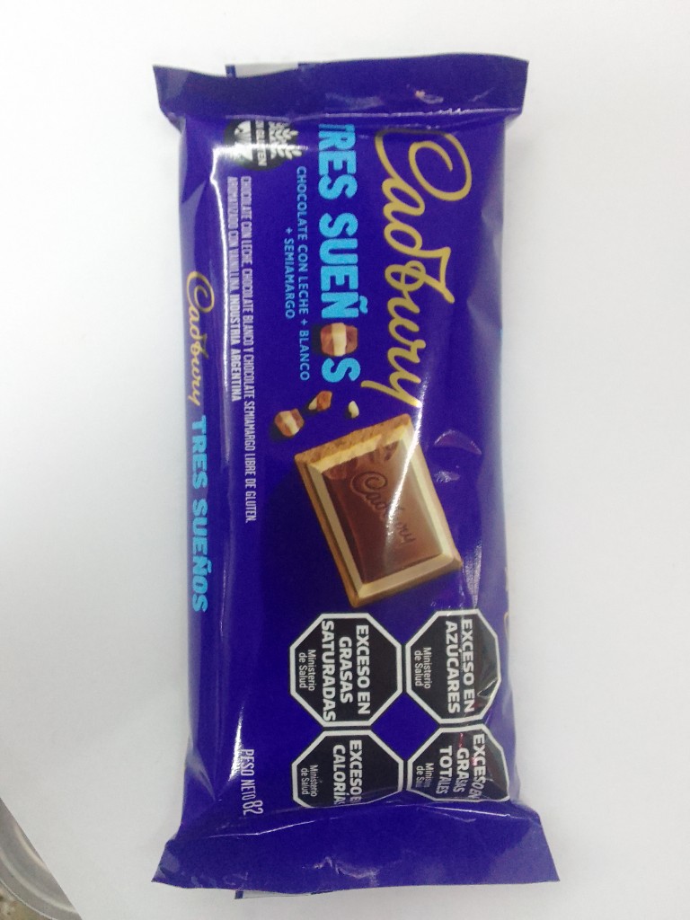 Cadbury Tres Sueños chocolate