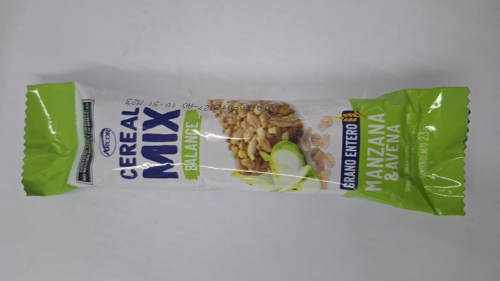 Arcor Cereal Mix Balance manzana y avena