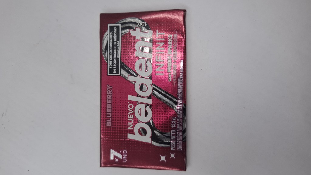Beldent Blueberry chicle