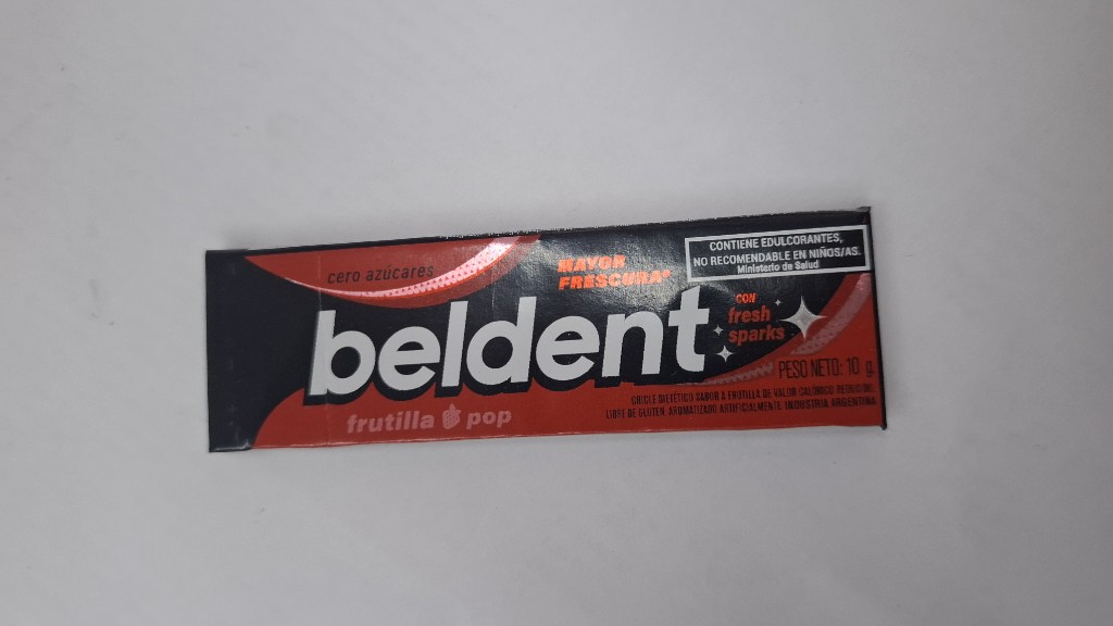 Beldent frutilla pop