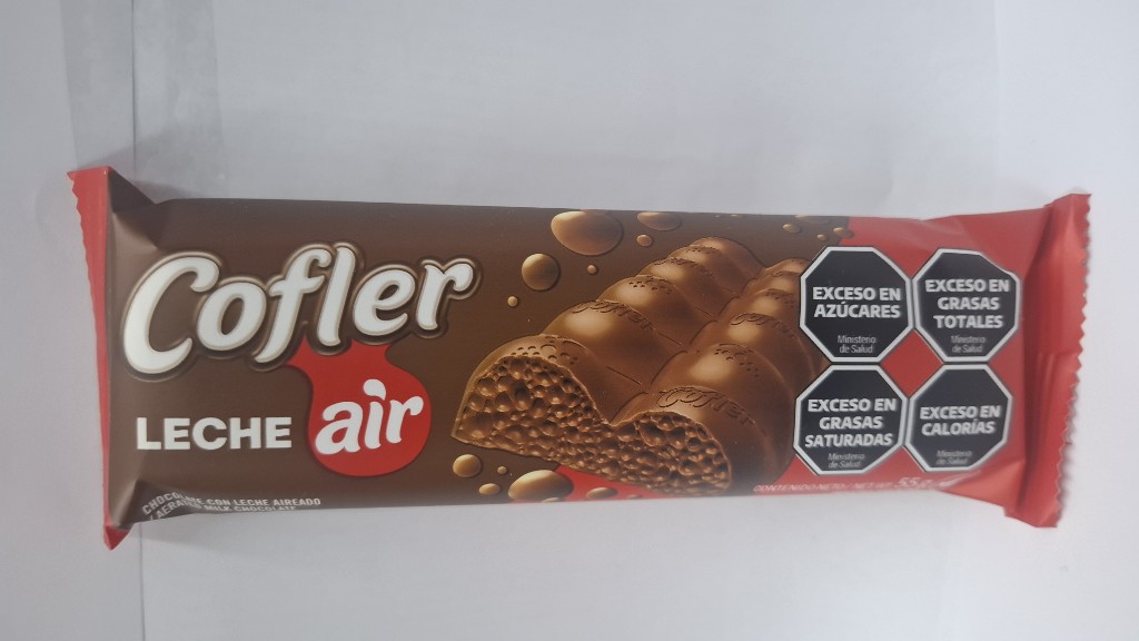 Cofler Air Leche chocolate