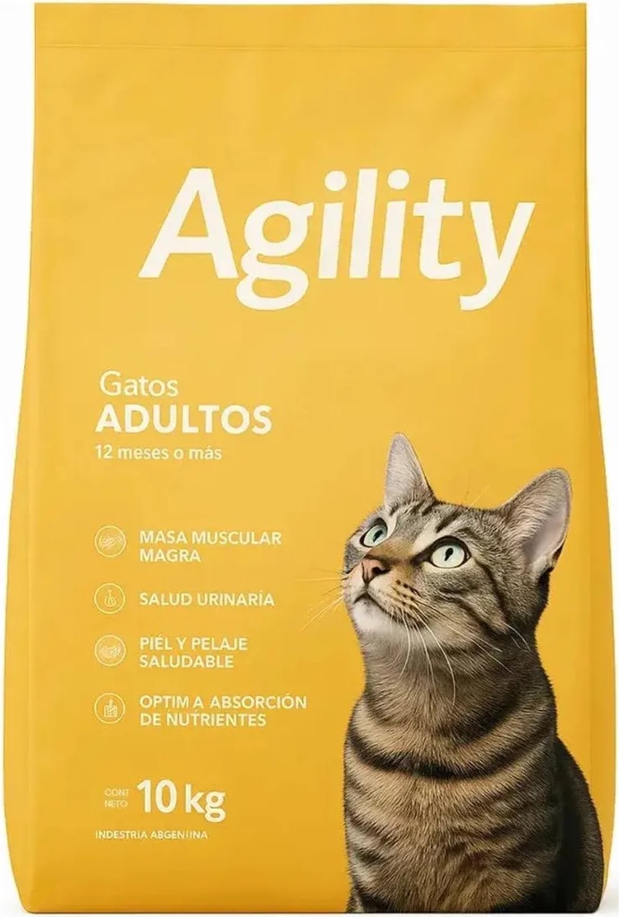 AGILITY GATO ADULTO 10kg