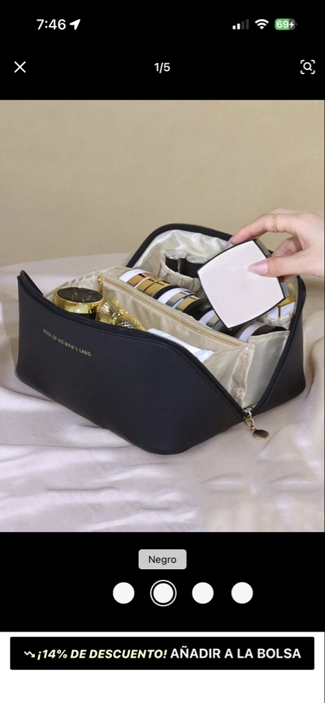 Estuche de maquillaje