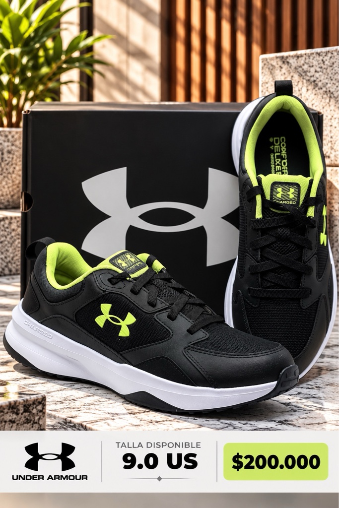 UNDER ARMOUR CHARGED ASSERT TALLA 9.0 US