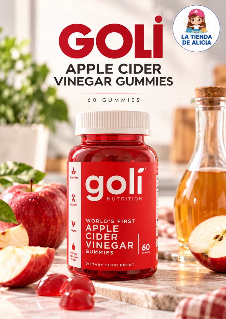 GOLI GOMAS DE VINAGRE DE MANZANA 60CAPS