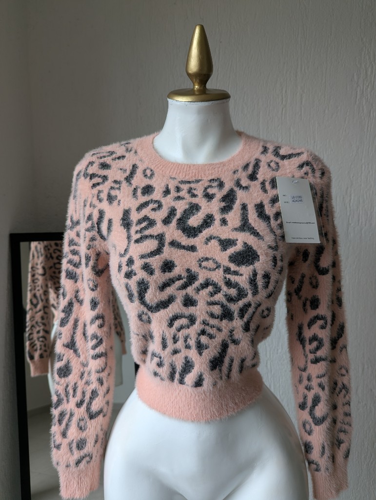 Suéter animal print ROSA 5726S AU