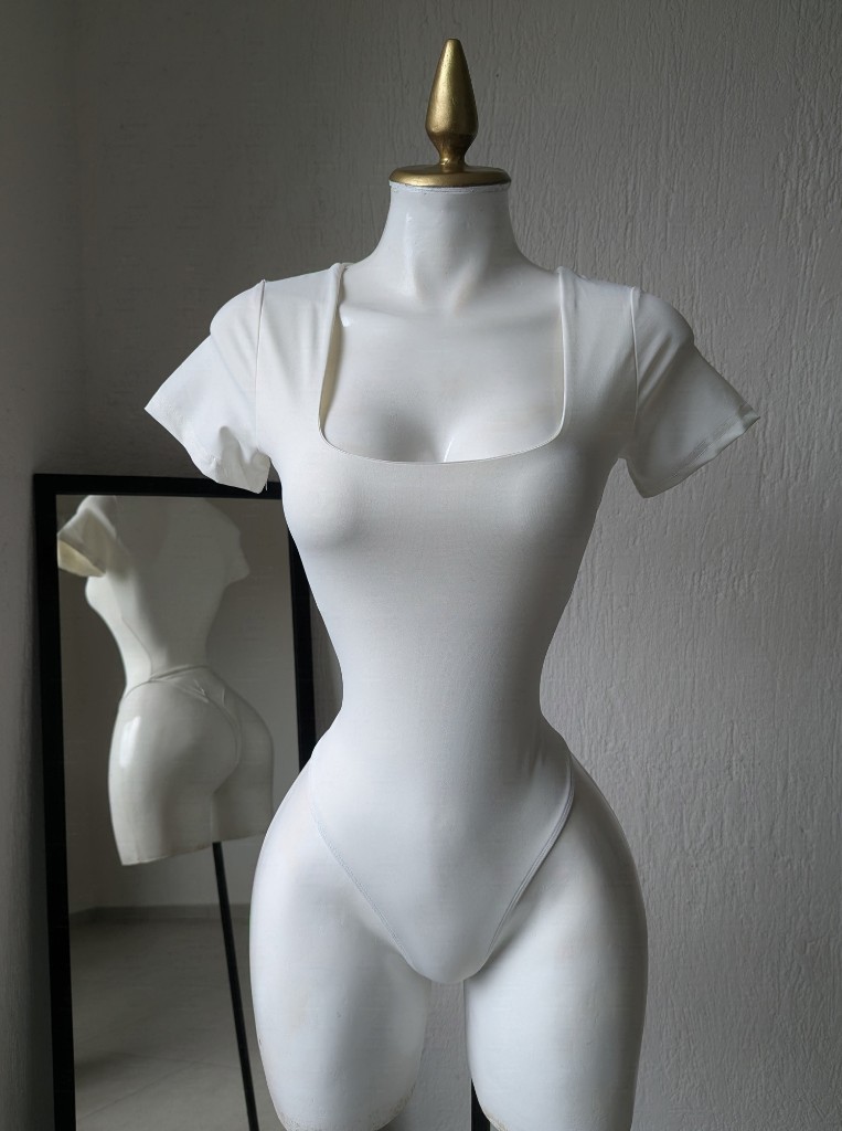 Body manga corta BLANCO 163