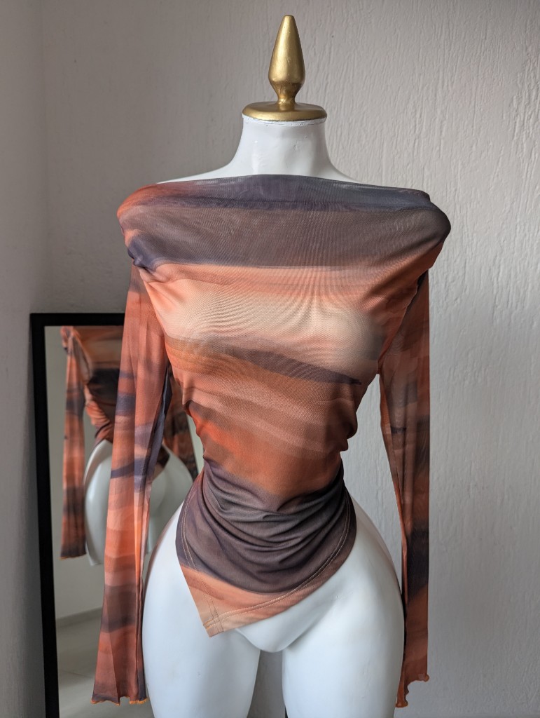 Blusa Marmolado NARANJA 13733 SALVA
