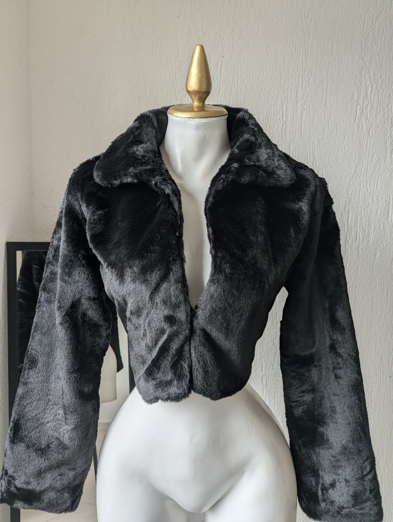 Chaqueta peluche NEGRO M130 SALVA