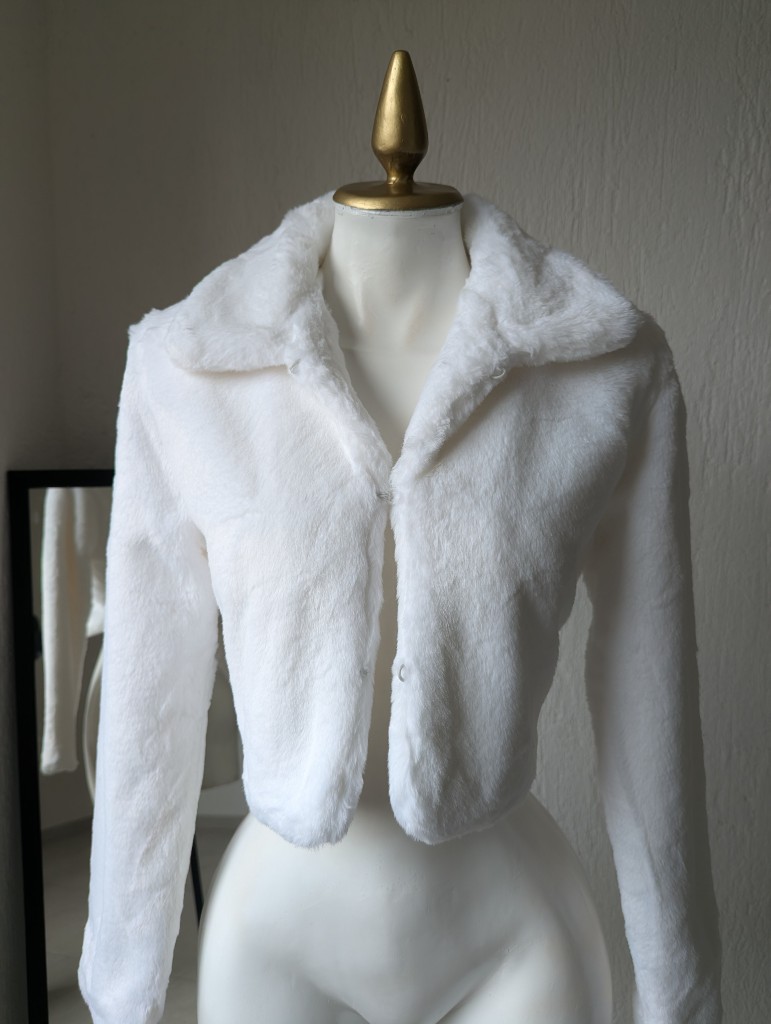 Chaqueta peluche BLANCO M130 SALVA
