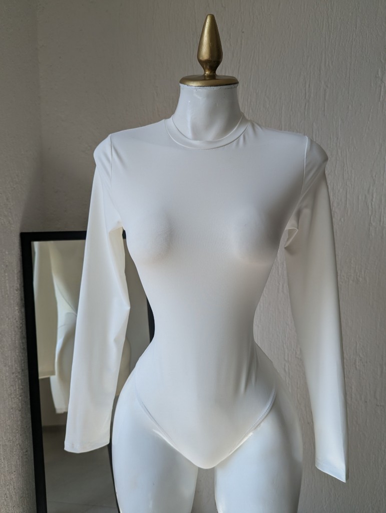 Body manga larga BLANCO 143BD
