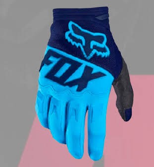 Guante Fox Azul Claro PLC