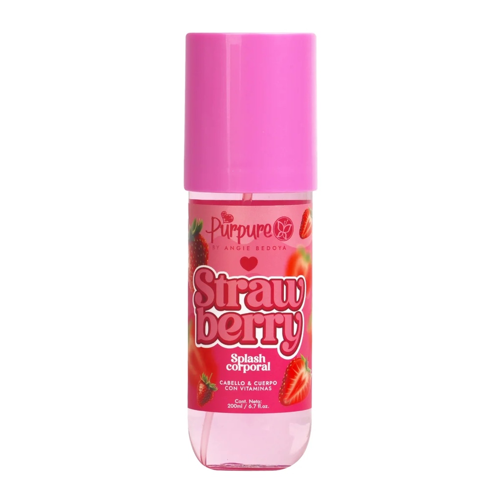 Splash Strawberry Purpure