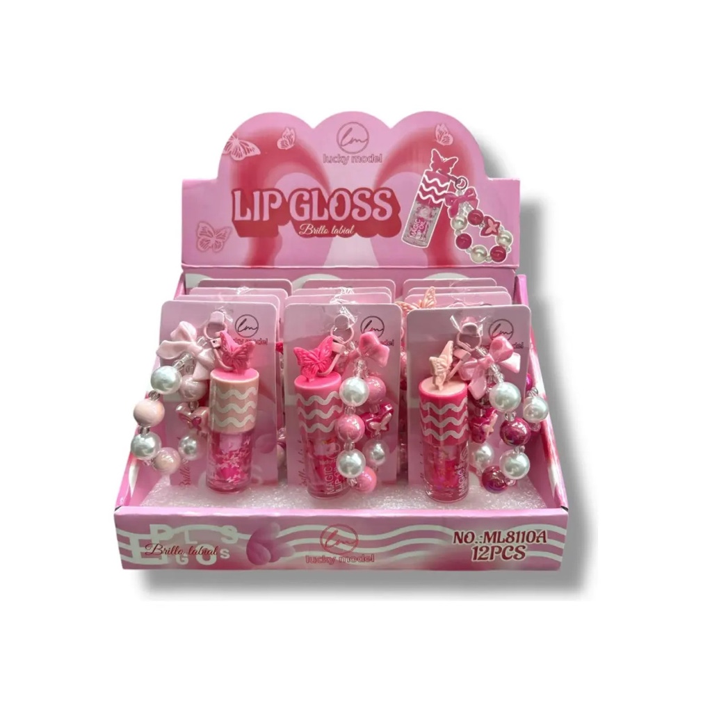 Lip Gloss con llavero