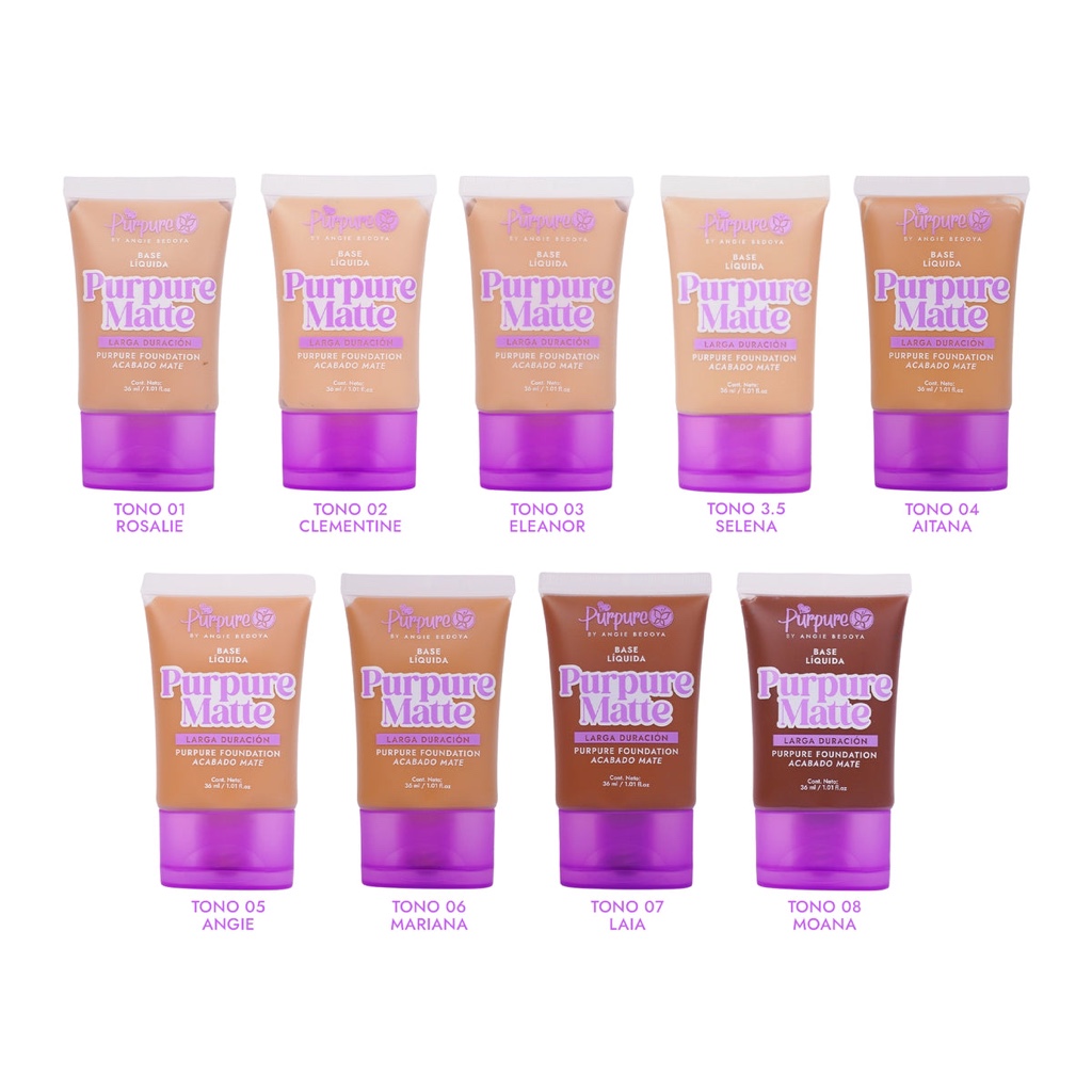 Base Matte líquida Purpure
