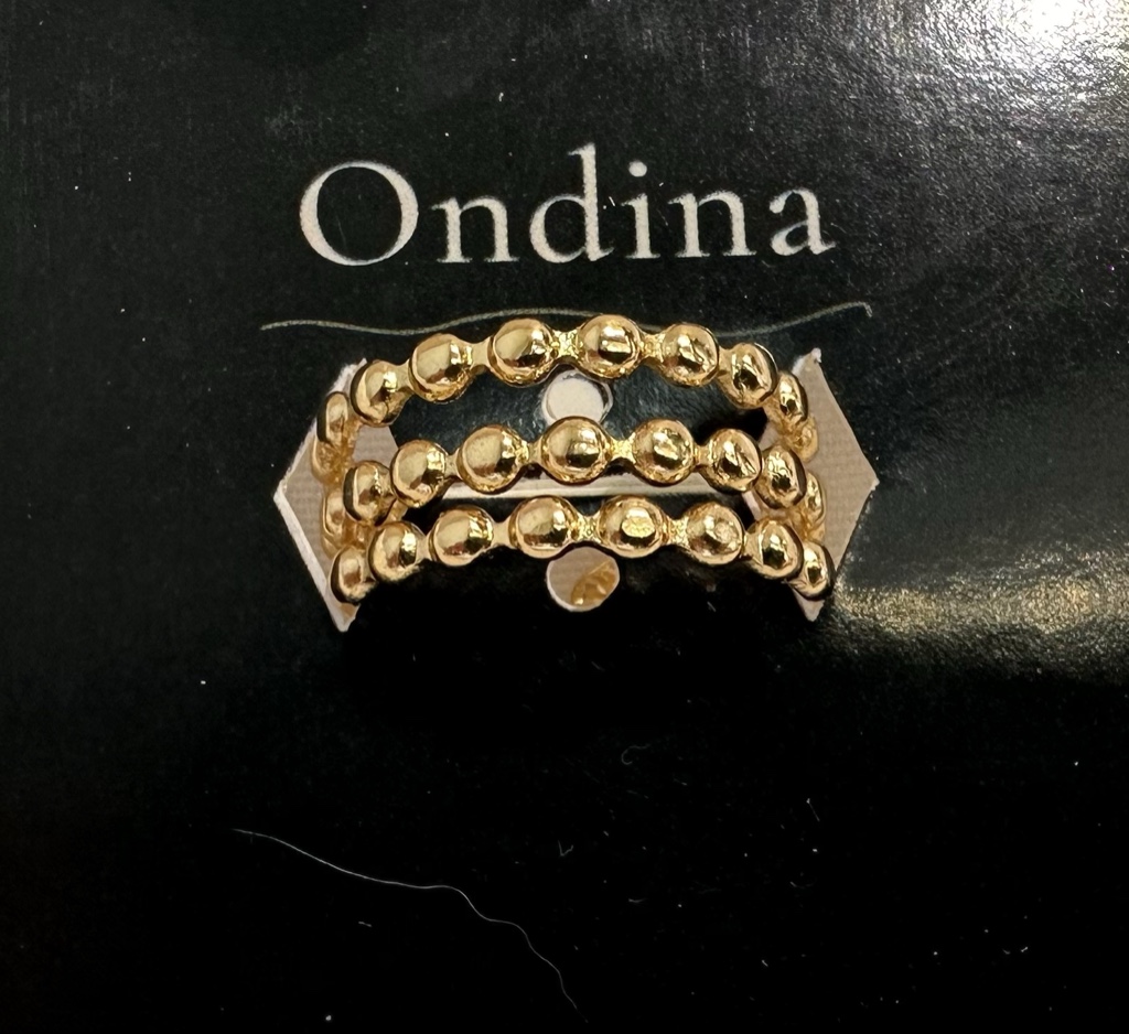 Anillo Cardumen• acero inoxidable