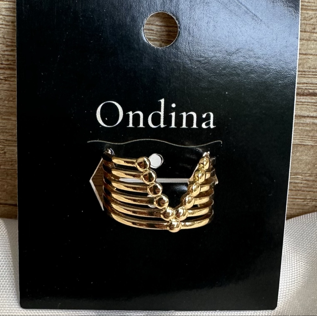 Anillo Vichy • acero inoxidable