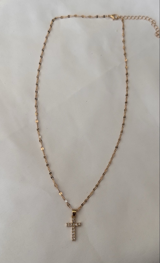 Collar Cruz Brillante