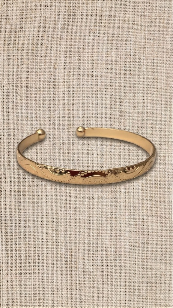 Pulsera Rígida Ondas