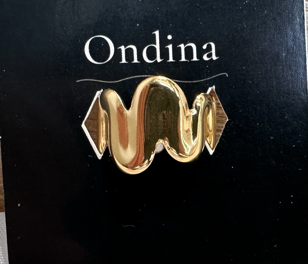 Anillo Oleada• acero inoxidable