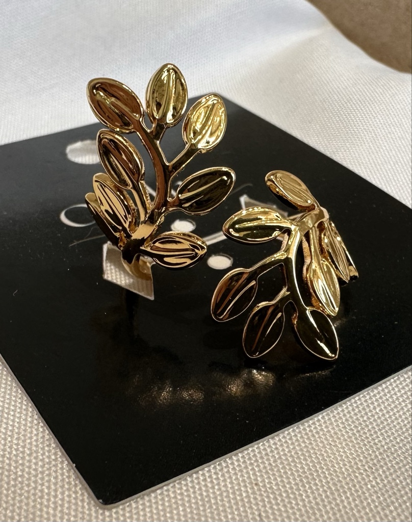 Anillo Olivo• acero inoxidable