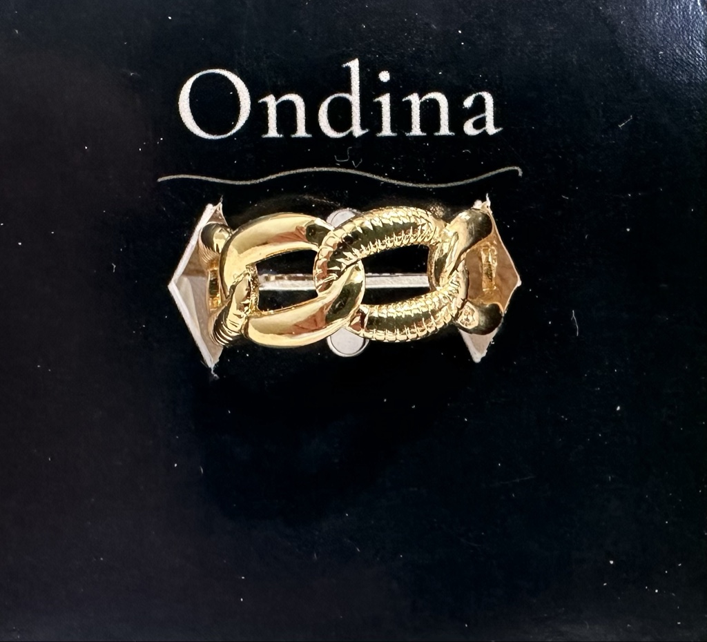 Anillo Cadena• acero inoxidable