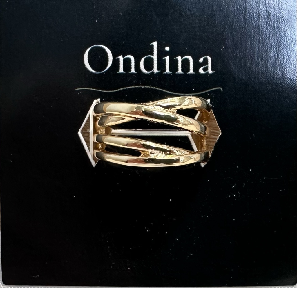 Anillo Cruce• acero inoxidable