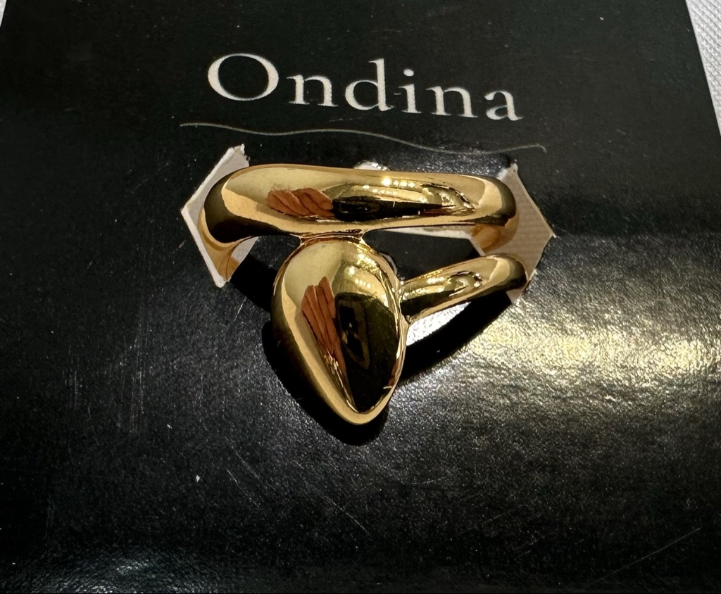 Anillo Gota• acero inoxidable