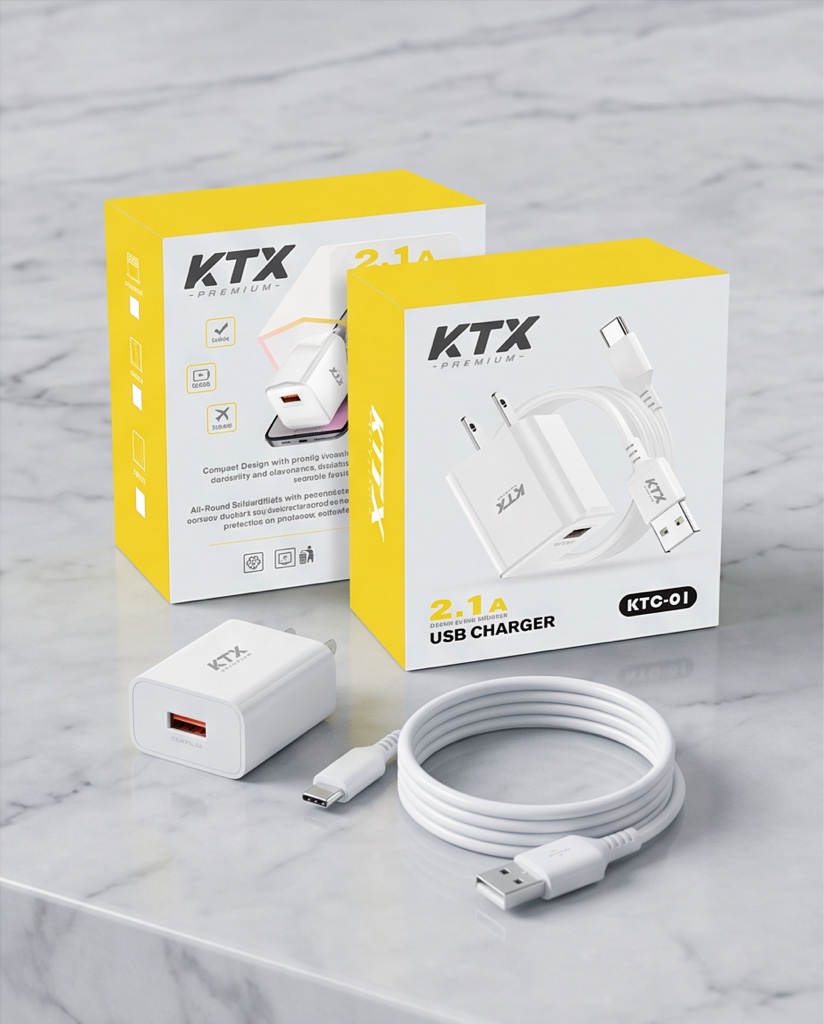 CARGADOR KTC-01 2.1A