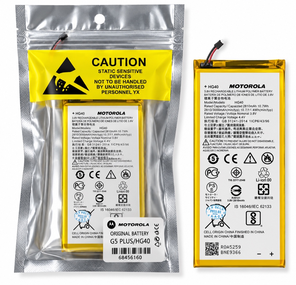BATERIA MOTOROLA G5 PLUS/ HG40