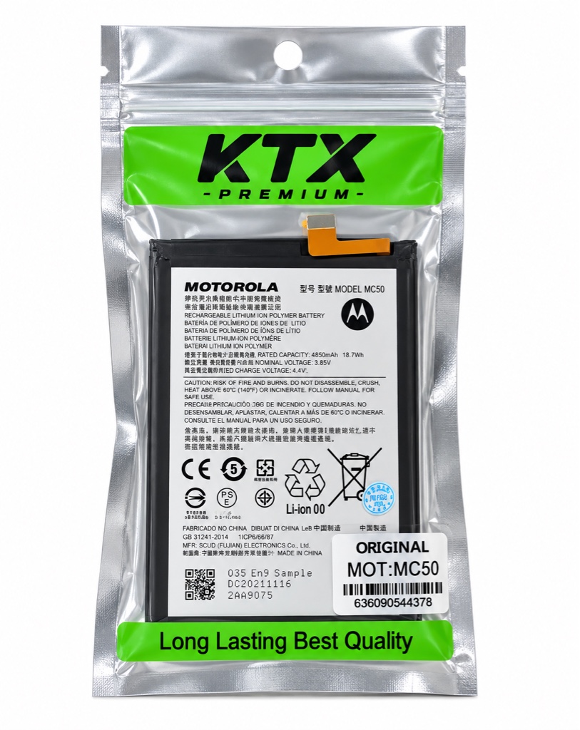 BATERIA MOTOROLA G9 POWER/ MC50