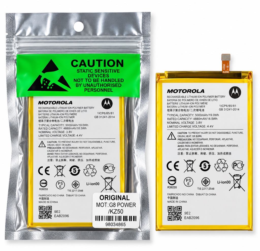 BATERIA MOTOROLA G8 POWER/ KZ50