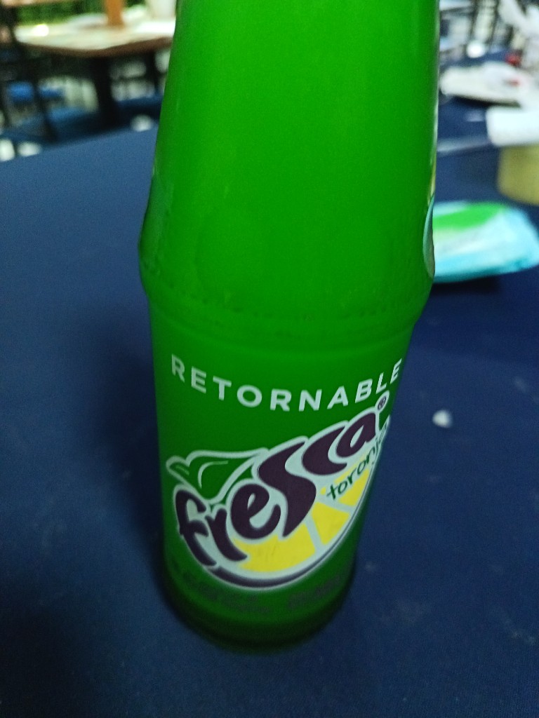 Soda botella fresca