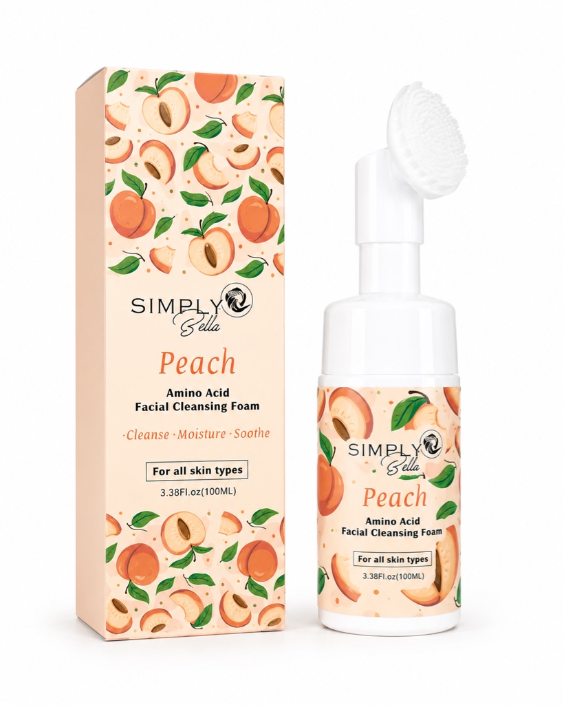 Peach – Facial Cleansing Foam