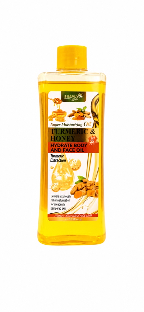 Turmeric & Honey – Hydrate Body & Face Oil
