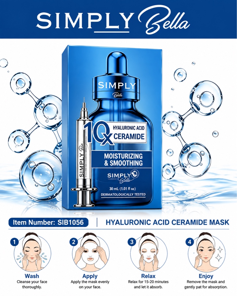 Hyaluronic Acid & Ceramide Mask