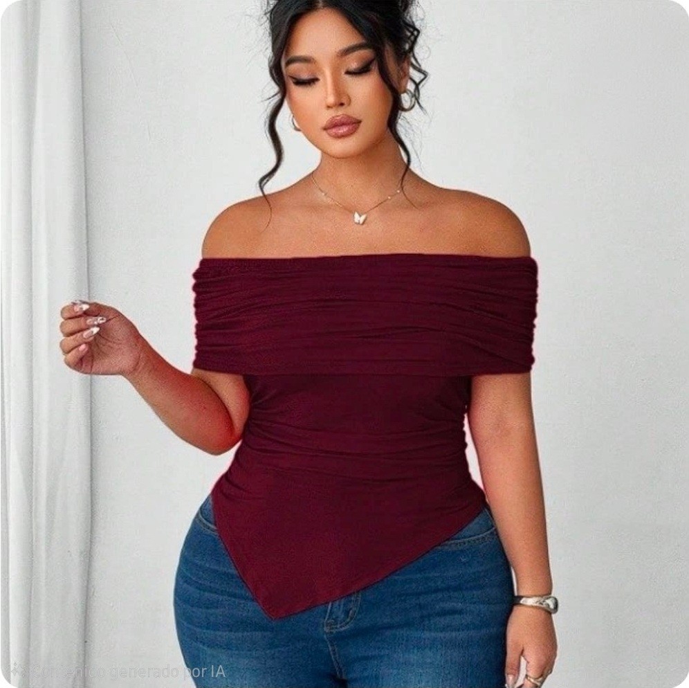 2XL - BLUSA OFF SHOULDER