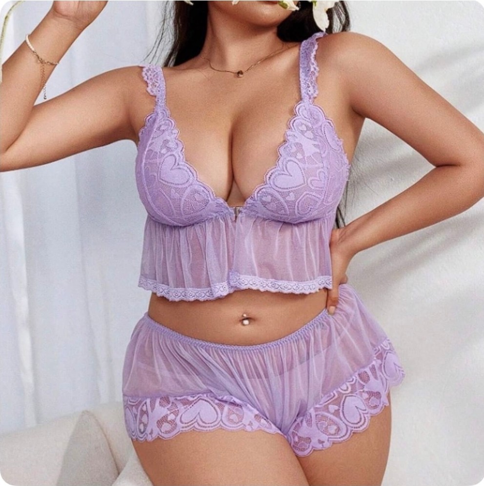 2XL - LENCERÍA PURPLE
