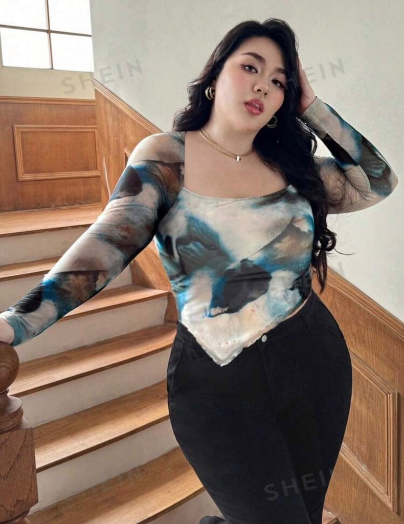 2XL - BLUSA MESH